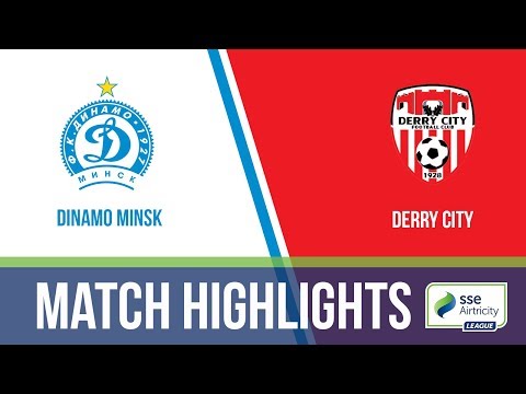 HIGHLIGHTS: Dinamo Minsk 1-2 Derry City (3-2 agg)
