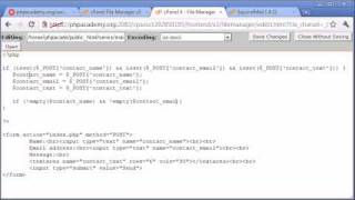 Beginner PHP Tutorial - 101 - Creating a Simple Contact Form Part 2