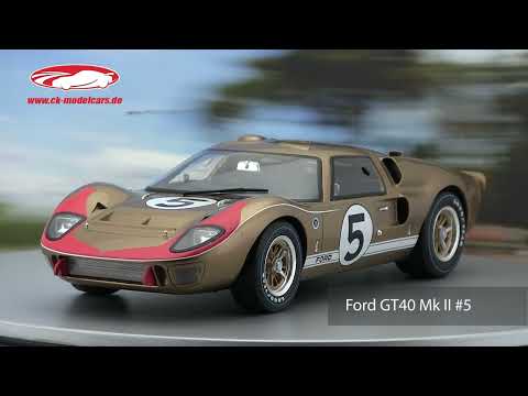 CMR 1:12 Ford GT40 Mk II #5 3ème 24h LeMans 1966 Bucknum CMR 1:12 Ford GT40 Mk II #5 3ème 24h LeMans 1966 Bucknum