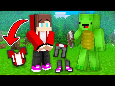 Mikey Pranked JJ with Shears in Minecraft Challenge - Maizen All Episodes