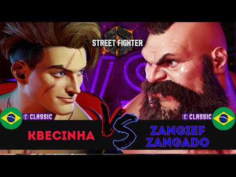 SF6 👊 KBECINHA (Luke) vs ZANGIEF ZANGADO (Zangief) 👊 Replay Match - Street Fighter 6 - 04/09/23
