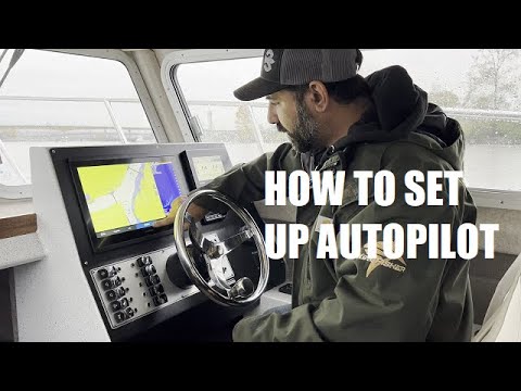 How To Commission Garmin Reactor Autopilot on Kingfisher 3025 Destination