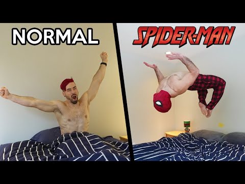 Spider-Man VS Normal People In Real Life (Parkour)