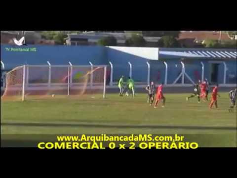 Comercial 0x2 Operário - Estadual sub-19 (2º turno)