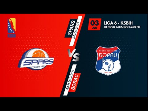 OKK Spars vs KK Borac - 10. kolo - LIGA 6 - KSBIH - 2020/2021