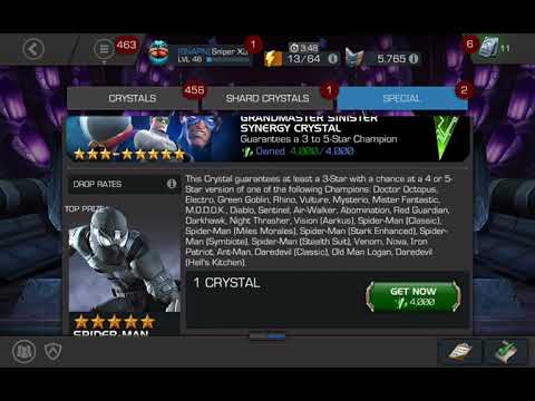 Mcoc | 5 star cosmic and tech crystal opening!