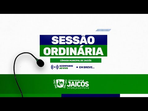 SESSÃO ORDINÁRIA - CÂMARA MUNICIPAL DE JAICÓS-PI 07/11/2025