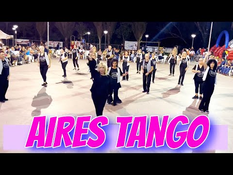 AIRES TANGO #tango #ballodigruppo Joey&Rina  #linedance  #2022