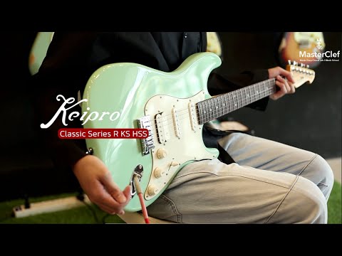 Демонстрация звучания электрогитары Keipro KS-Classic