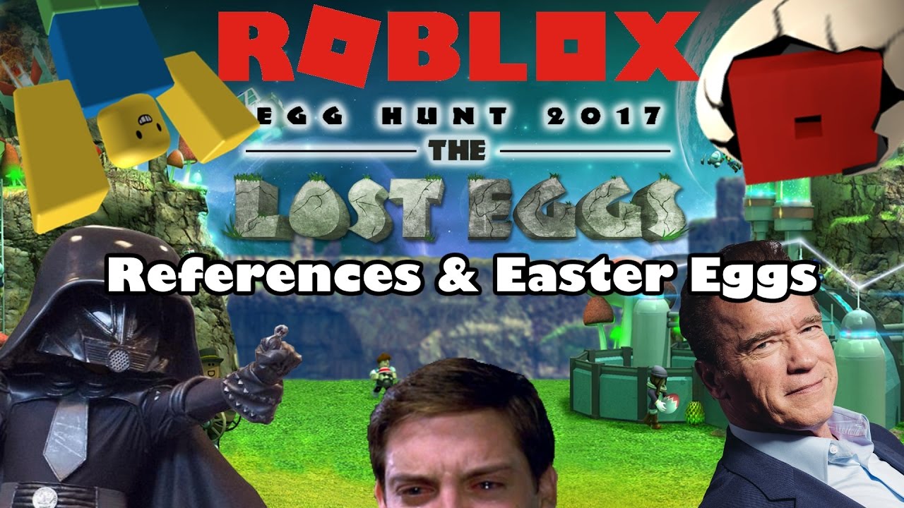 Roblox Easter Egg Hunt 2017 - References & Easter Eggs!