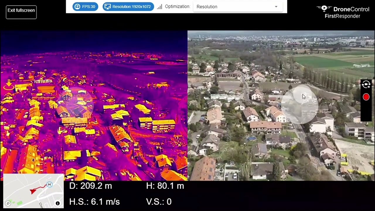 Drone Control DroneControl FirstResponder V2 1 anno di licenza