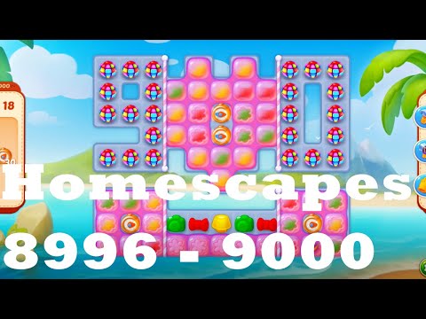 Homescapes Level 8996 - 9000 HD | 3 - match game | gameplay | android | ios | 8997 | 8998 | 8999