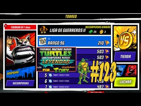 Tortugas Ninja Leyendas "Cap. 123 - Arena de Torneo (Dogpound)" por Tony