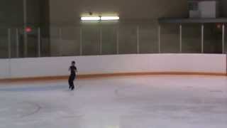 preview picture of video 'Jonathan Guo Won First Place in First Figure Skating Competition in Ontario on March 3, 2013'