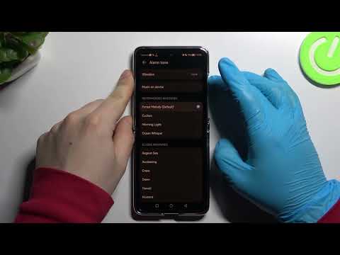 All alarm tones on Huawei P50 Pocket / default alarm tones on Huawei P50 Pocket