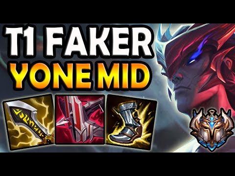 T1 Faker YONE vs SYNDRA [ MID ] Patch 10.25 Ranked Korea ✅