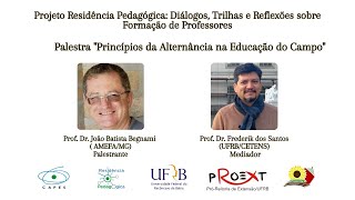Palestra "Princípios da Alternância na Educação do Campo"
