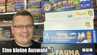 Familienspiele / Kinderspiele mit Themen rund um die Welt / Erdkunde / Biologie - kleine Auswahl