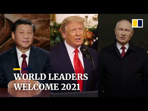 World leaders welcome 2021 as they bid farewell to year of battling Covid-19