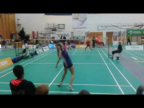 Mirna 2016 - WD 1. - Pavlína KRPATOVÁ , Veronika DOBIÁŠOVÁ x Katharina HOCHMEIR, Carina MEINKE