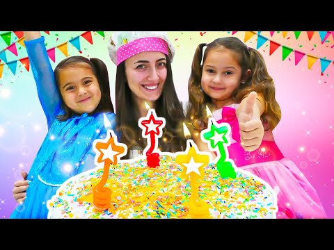 Backen mit Selin. Kinder Show auf Deutsch. Wir machen eine Geburtstagstorte. Video für Kinder