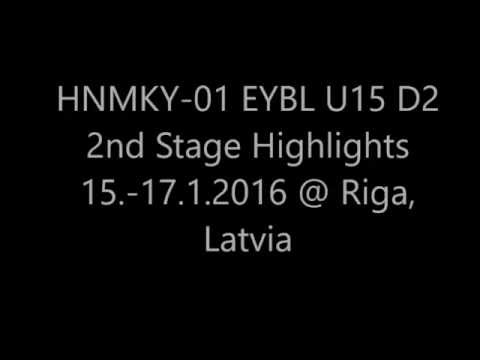 HNMKY Boys 2001 EYBL U15 D2 2015/16 2nd Stage Highlights