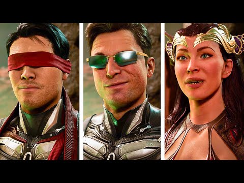 ALL Characters Reactions To Kitana Killing The Kombat Kids