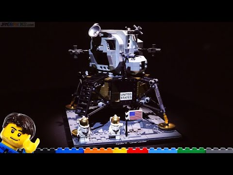 🔄 LEGO Creator 2019 NASA Apollo 11 Lunar Lander review! 10266 re upload
