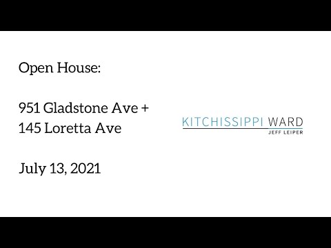 951 Gladstone + 145 Loretta Ave - July 13, 2021