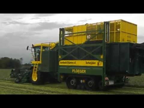 Ploeger spinaziemaaier loonbedrijf Damen Trekkerweb