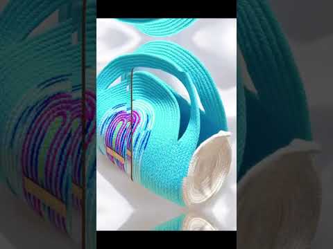 Handmade Cotton Corded Boho Style Shoulder Bag at Trimzz.Net. #trimzz #trimzz.Net