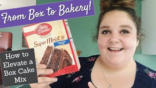 [ FROM BOX TO BAKERY ] How to Elevate a Box Cake Mix