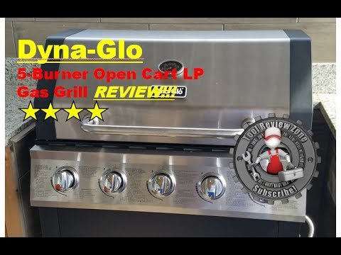 Dyna-Glo 5-Burner Open Cart grill review