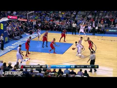 Russell Westbrook Full Highlights Thunder vs Trail Blazers 2014 12 23 40 Pts, 10 Reb, 6 Ast