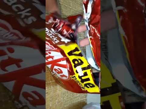 📍😋❤️UNBOXING Nestle KitKat Chocolate 🎗️🍫 value pack🍫 #kitkat #nestle #cocoa #chocolate #shorts
