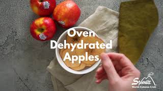 Oven Dehydrated Apples