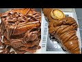 Most Satisfying Nutella KitKat Cookie Cake Decorating Ideas Tasty Donut Waffle Food Compilation