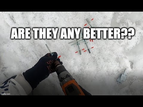 Deep Freeze Ice Fishing Anchors (Test and Review)