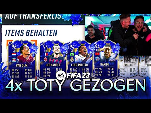 ICH HABE 4 TOTYs GEZOGEN 😱 10 MIO MÜNZEN in 1 Pack Opening 😍 FIFA 23: Best Of TOTY