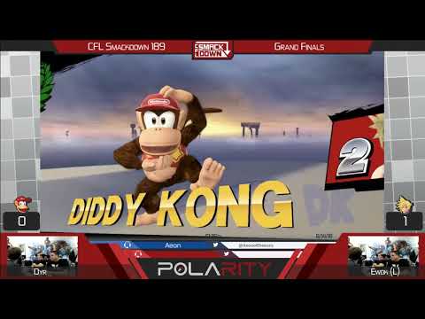 CFL Smackdown 189 Smash 4 - Ewok (Cloud) vs Dyr (Diddy Kong) - Grand Finals