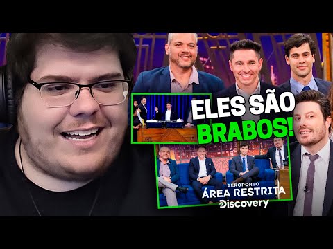 CASIMIRO REAGE: ELENCO DE “AEROPORTO: ÁREA RESTRITA” NO THE NOITE | Cortes do Casimito