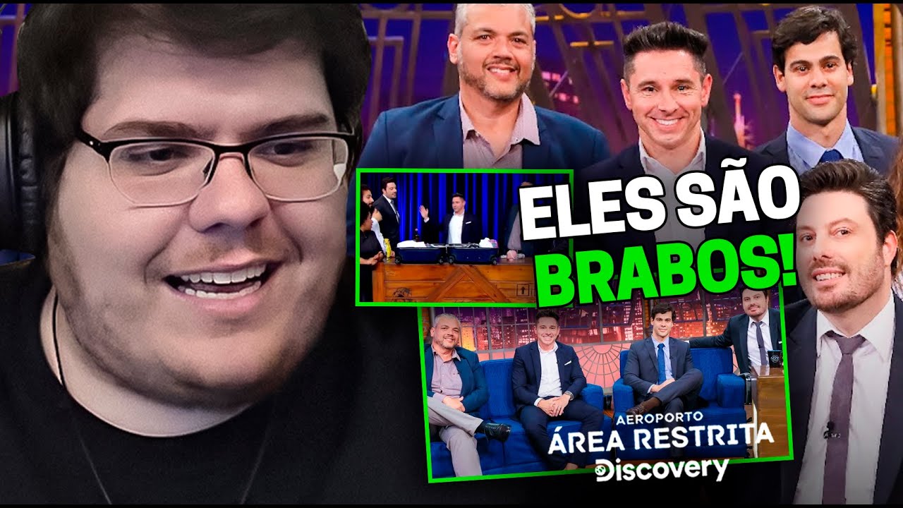 CASIMIRO REAGE: ELENCO DE “AEROPORTO: ÁREA RESTRITA” NO THE NOITE | Cortes do Casimito