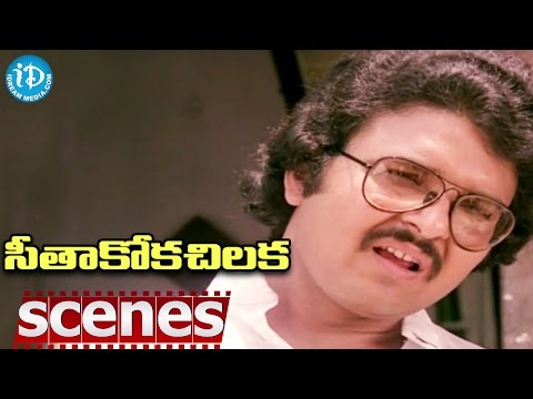 Seethakoka Chilaka Movie Scenes - Karthik, Ali And Sarath Babu Hilarious Comedy || Bharathiraja