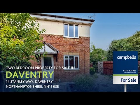 Two-Bedroom Semi-Detached Property For Sale in Daventry