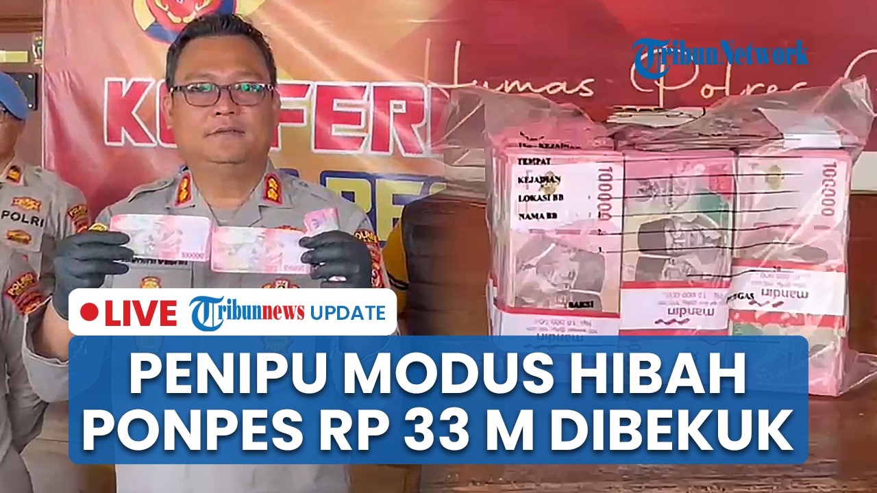 LIVE: Penipu Modus Hibah Ponpes Rp33 Miliar di Ciamis Ditangkap di Tol Cipularang, Gasak Rp150 Juta