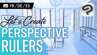 Drawing perfect backgrounds with perspective rulers! | Jake Hercy Draws