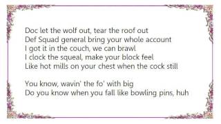 Def Squad - Ya&#39;ll Niggas Ain&#39;t Ready Lyrics