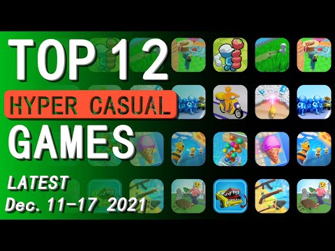 Top 12 NEW Hyper Casual Game Ideas (Dec.11 - 17, 2021) | New Games Daily