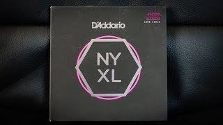 Video thumbnail for D'addario NYXL Bass Nickel - [DEMO] by IvanBassist