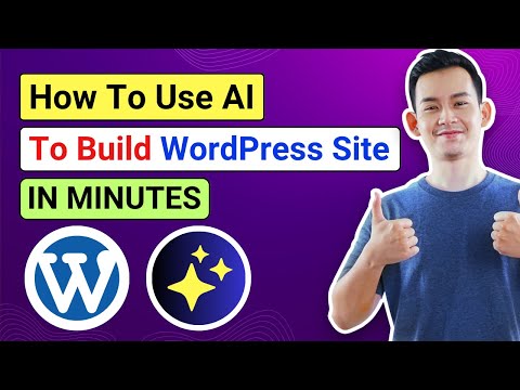 How to Use AI to Build a WordPress Site | Kadence AI Tutorial | How to Use Kadence AI | WordPress AI